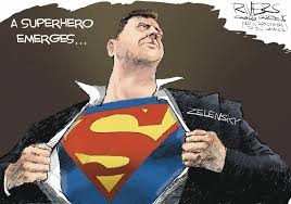 7 cartoons about Zelensky's bravery in standing up to Russia | The Week