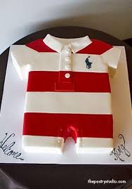 Pin By Themallgroup Thailand On Food Hall Onesie Cake Polo Baby Shower Baby Shower Cakes