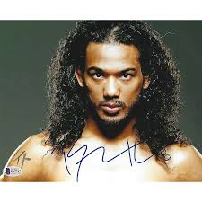 Benson engaged Henderson Signed 8x10