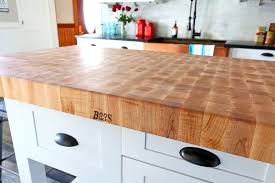 Butcher block islands and carts can be found for just about any budget. The 1912 Modern Farmhouse Kitchen Remodel Our John Boos Butcher Block Island The Daring Gourmet