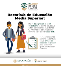 Las becas benito juárez son los apoyos económicos brindadas por el gobierno mexicano, a estudiantes del nivel medio superior de instituciones públicas, con el objetivo de reducir la deserción escolar en el bachillerato. Becas Para El Bienestar Benito Juarez Cuando Depositaran El Primer Pago Del Ciclo 2020 2021 Infobae