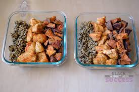 How can eating potatoes help me lose weight? Simple Chicken And Sweet Potato Meal Prep Black Weight Loss Success