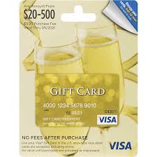 Best 5 prepaid visa gift card with no fees 1. Visa Gift Card 20 500 Gift Cards Riesbeck