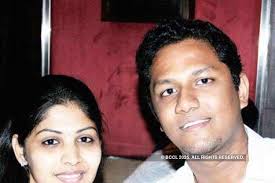 Deepak and Abirami at a party at Distil