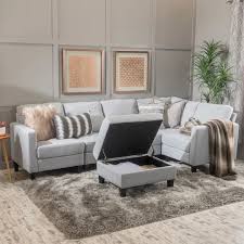 Bayard Right Hand Facing Modular Sectional With Ottoman Cheap Living Room Sets Fabric Sectional Couch Sectional Sofa
