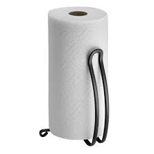 Find free standing towel racks. Mdesign Freestanding Kitchen Roll Holder Paper Towel Holder Kitchen Towel Holder No Drilling Required Matte Black Buy Online In Bahamas At Bahamas Desertcart Com Productid 56558293