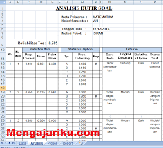 Download administrasi aplikasi sekolah guru microsoft excel microsoft word sd contoh pdf smp 2015 format uncategorized kd kepala sekolah sma mts kurikulum juknis madrasah ktsp raport kelas iii rpp smk silabus 2013 kelas ii media pembelajaran. Analisis Butir Soal Bhs Inggris Kls 7 Jawabanku Id