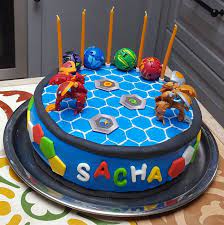 Oh & it also lasted us two days (which we had to share it because it was a lot!) the fish was super fresh. Gateau Bakugan In 2021 Birthday Cake Decorating 8th Birthday Cake Kids Cake
