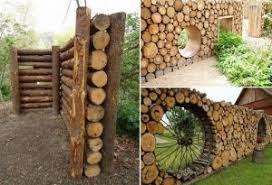 Si ensuite ils sont « travaillés » et réajustés pour créer un un tronc d'arbre peut être transformé en beaucoup de choses. 15 Superbes Facons De Decorer Votre Jardin Avec Des Troncs D Arbres