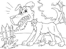 Coloring Page Angry Dog Img 22679 Dog Coloring Book Dog Coloring Page Coloring Pages