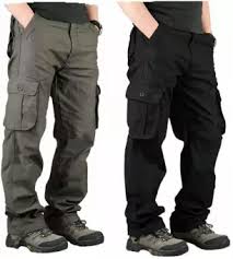 Pack Of 2 Twill New Stylish More Pockets Cargo Bcg Pant For Men