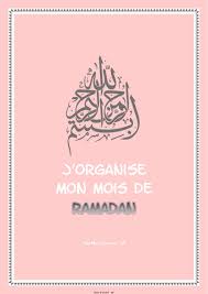 To plan is a plan for failure. Organisateur Ramadan Fichier Pdf