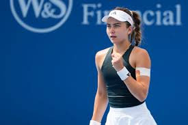 Iva Jovic at Cincinnati Open