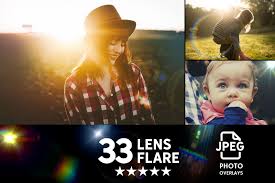 Are you searching for lens flare png images or vector? 33 Sun Lens Flare Photo Overlays In Actions Presets On Yellow Images Creative Store