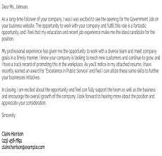 Government Job Cover Letter Examples, Samples & Templates | Resume.com