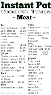 Eggplant is high in fiber but low in calories so it's great to cook with. Free Printable Instant Pot Cooking Times Sheet Meat Beans Veggies