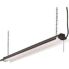 Lithonia Lighting 4 Ft 40 Watt Black Integrated Led Diamond Plate Shop Light Shldp 48in 40k 80cri Bl The Home Depot