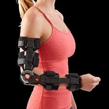 They may be switched to a hinged elbow brace, which can be locked into different angles when not in use. Breg T Scope Premier Elbow Brace Highland Orthopedic Supply Braces Mobility Bathroom Safety Supplies