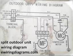 Single phase split ac indoor outdoor. Split Ac Indoor To Outdoor Wiring Diagram Electrical Wiring Diagrams Platform