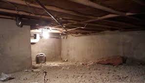 The copper plumbing pipes run throught the crawl space. Crawl Space Heater Green Energy Efficient Homes