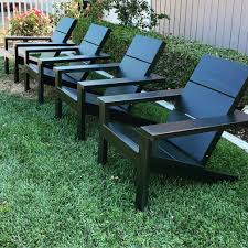 Modern Contemporary Outdoor Adirondack Chair Etsy In 2020 Contemporary Outdoor Adirondack Chair Modern Contemporary