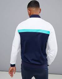 Asos design waterproof bomber with taped seams in black. Lacoste Sport Trainingsjacke Im Bomber Stil In Marine Asos