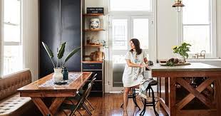 An open plan kitchen and living area was created in this queenslander. Hands On Renovation Of A Dilapidated Queenslander Home Real Living