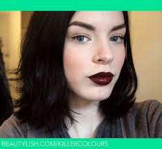 Black And Red Lipstick Lord Berry Velvet Lipstick In Black Red Berry Lipstick Sleek Makeup Blush