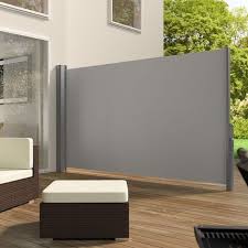 Brise Vue Retractable De Balcon Jardin Terrasse Occultant En Pvc Et Aluminium 3 M X 1 6 M Beige 401526 Store Fenetre Stores Modernes Rideau Store