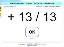 Satte 75 level stehen dir bei dem online spiel zur verfügung. Kopfrechnen Online Kopfrechnen Trainieren