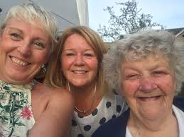 If you went to Russel Lower School in the mid 70s you may recognise the  dinner ladies. My Mum Mary is in the middle. She became lifelong friends  with Eileen Stonehouse behind