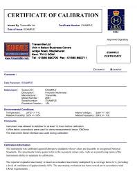 11 Calibration Certificate Templates Free Printable Word Pdf Certificate Templates Certificate Best Templates