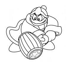If the 'download' 'print' buttons don't work, reload this page by f5 or command+r. King Dedede 1 Coloring Page Free Printable Coloring Pages For Kids