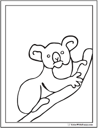 An ursuring shows up in the later chapters and nearly beats both pikachu and pichi to death. Koala Coloring Pages For Kids Hop A Ride With A Koala