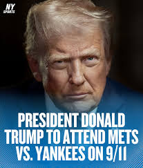 The president has announced that he will be in attendance of the Subway  Series next season for the 25th anniversary of 9/11.
