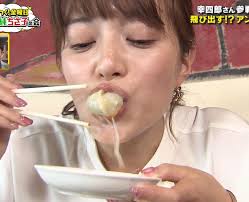 三谷紬アナ 疑似フェラで汁が飛び出るハプニング 【お宝キャプ画像｜セクシーテレビジョン】