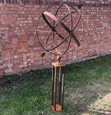 Sundial plinth pedestal base & plant stand (#b33) regular price 69 00 $69.00. Armillary Sphere Sundial 75cm 30 Diameter 5 Ring Pjh Designs