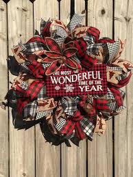 Black And White Buffalo Plaid Ribbon Walmart Pin On Holiday Decorating