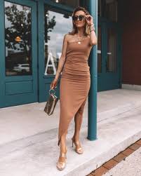 Karina Style Diaries Cocktail Dress Outfit Top Fashion Bloggers Asymetrical Dress