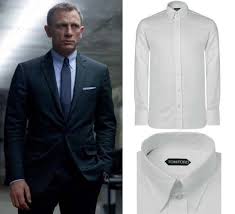 Tom Ford 007 Collar Shirts Shirts Groom Outfit
