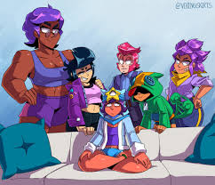 Trying to recreate brawlers from brawl stars in minecraft. Viking Skirts Comms Full On Twitter Star Character Battle Star Stars