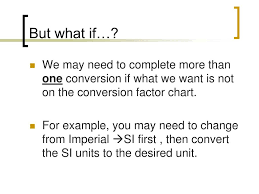 ppt si and imperial conversions powerpoint presentation