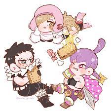 Big Mom Crew Charlotte Katakuri Smoothie Cracker Sweet Commanders One Piece Manga One Piece Big Mom One Piece
