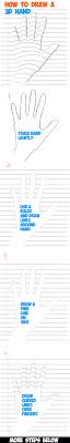 Like all these letters are coloured in the shadow. How To Draw A 3d Hand On Notebook Paper Drawing Trick For Kids How To Draw Step By Step Drawing Tutorials