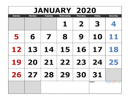 Printable blank calendar may be a terrific aid for improved organization in the present hectic lifestyles. Kalendar 2020 Excel Bagno Site