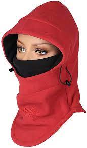 Amazon Com Purjoy Thickening Calido Forro Polar Pasamontanas Full Face Mask Sombreros Neck Warmer Talla Unica Neck Warmer Full Face Mask Mouth Mask Fashion