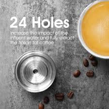 Get it as soon as wed, jul 14. Reusable Coffee Capsule For Nespresso Vertuoline Plus Delonghi Env150 Refillable Pod Stainless Steel Coffee Filter Crema Cup Coffee Filters Aliexpress