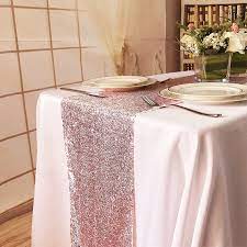 Free shipping on orders over $25 shipped by amazon. 1piece 30x275cm 30x180cm Gold Rose Gold Silver Sequin Table Runner For Party Table Cloth Weddings Decoration Table Runners Cushion Cover Sofa Pillow Casepillowcase Printing Aliexpress