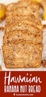 Hawaiian Banana Nut Bread Loaded With Pineapple And Coconut Seriously Delicious Can Make I In 2020 Banana Nut Bread Hawaiian Banana Bread Recipe Banana Pecan Bread