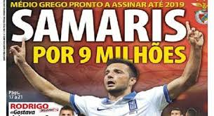 Η μπενφίκα είναι αποφασισμένη να κάνει δικό της τον ανδρέα σάμαρη, αποζημιώνοντας τον ολυμπιακό με 9 εκατομμύρια ευρώ. Kleinei Sthn Mpenfika O Samarhs Podosfairo Super League 1 Olympiakos Sport Fm Gr Bwinspor Fm 94 6